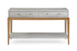 Bassett Gray Perrine Wood Console Table