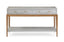 Bassett Gray Perrine Wood Console Table