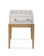 Bassett White Perrine White Accent Table