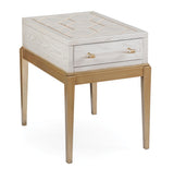 Bassett White Perrine White Accent Table