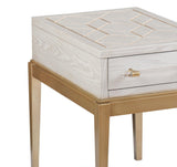 Bassett White Perrine White Accent Table