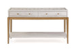 Bassett White Perrine White Console Table