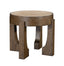 Bassett Espresso, Travertine Canyon End Table