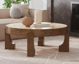 Bassett Espresso, Travertine Canyon Cocktail Table