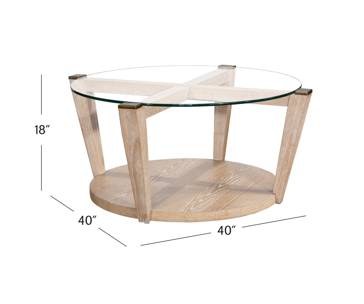 Bassett White Dunes Coffee Table