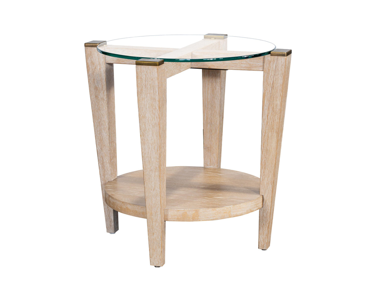 Bassett White Dunes End Table