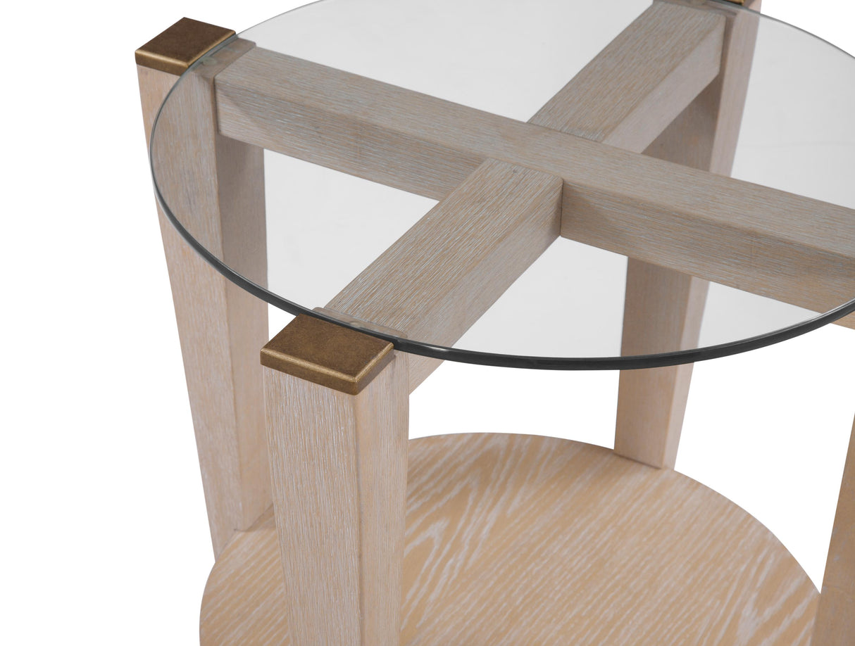 Bassett White Dunes End Table