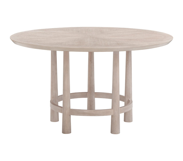 Bassett Cerused White Oak Horizons Dining Table