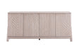 Bassett Cerused White Oak Horizons Server