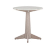 Bassett White Oak & White Marble Horizons End Table