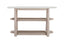 Bassett White Oak & White Marble Horizons Console Table