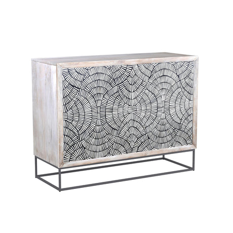 Bassett White Magnolia Bar Cabinet