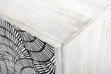 Bassett White Magnolia Bar Cabinet