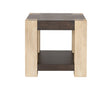 Bassett Carbon Mindi & Blonde Acacia Harmony End Table