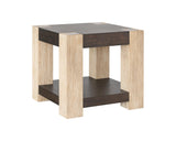 Bassett Carbon Mindi & Blonde Acacia Harmony End Table