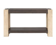 Bassett Carbon Mindi & Blonde Acacia Harmony Console Table