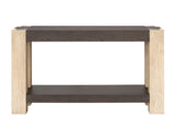 Bassett Carbon Mindi & Blonde Acacia Harmony Console Table