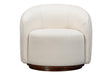 Bassett Ivory Boucle Fabric Rory Accent Chair