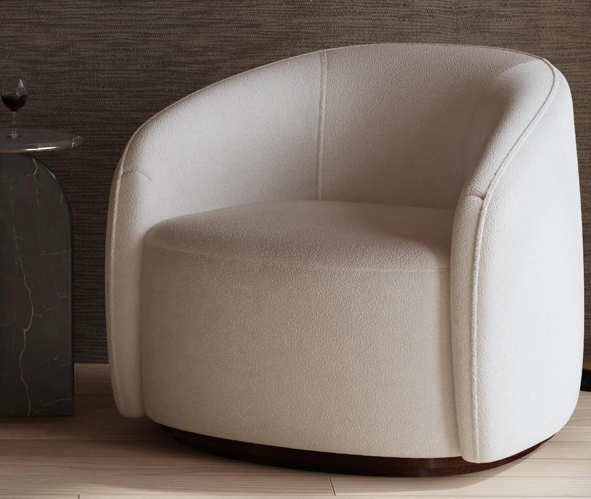 Bassett White Rory Accent Chair