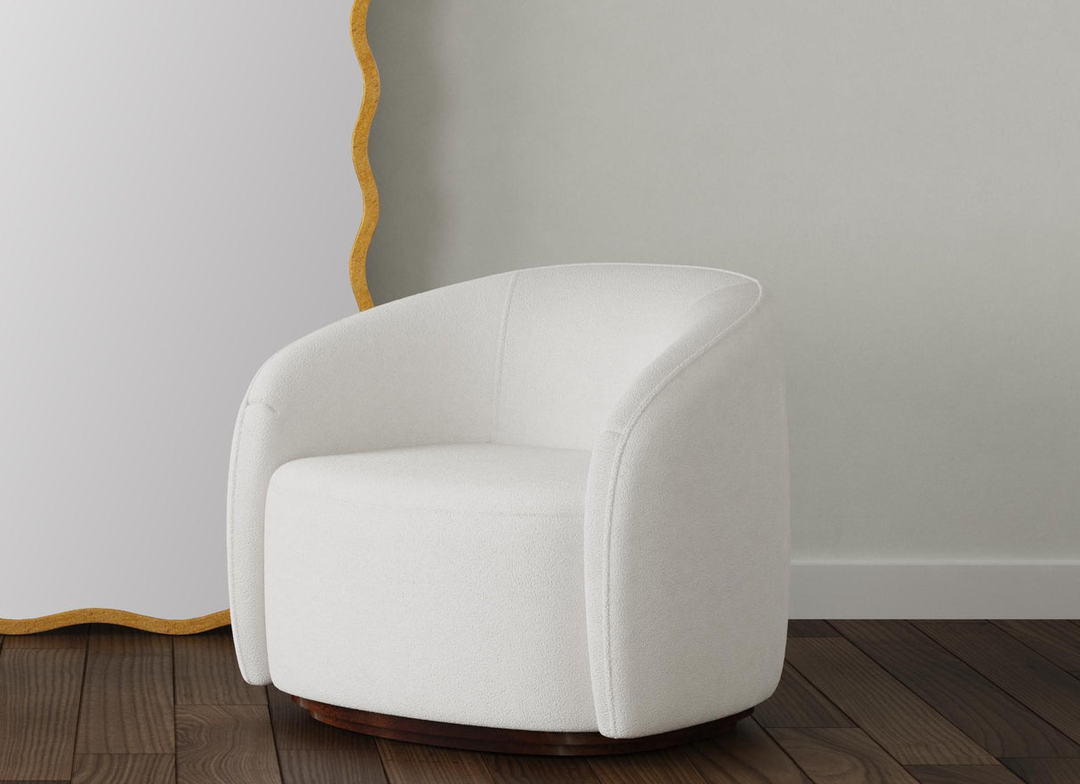 Bassett White Rory Accent Chair