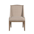 Bassett Beige Buxton Parsons Dining Chair Set of 2