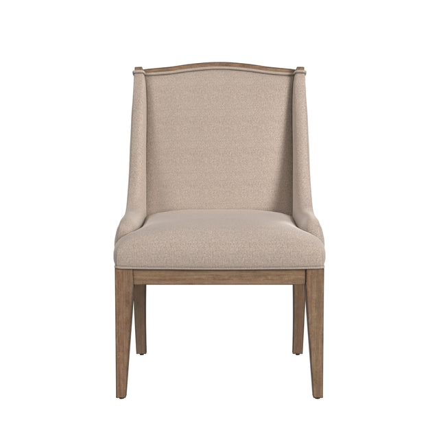 Bassett Beige Buxton Parsons Dining Chair Set of 2
