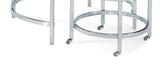 Bassett White Jadyn Round Nesting Cocktail Table
