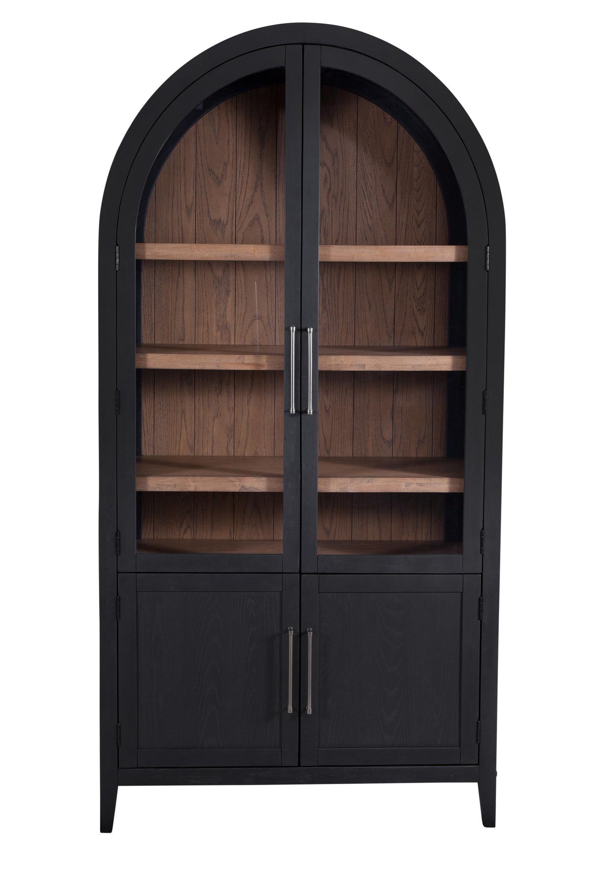 Bassett Black/ Oak Fynn Display Cabinet