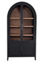 Bassett Black/ Oak Fynn Display Cabinet