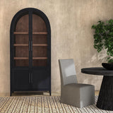 Bassett Black Fynn Display Cabinet