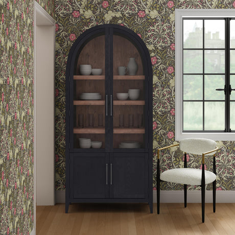 Bassett Black Fynn Display Cabinet