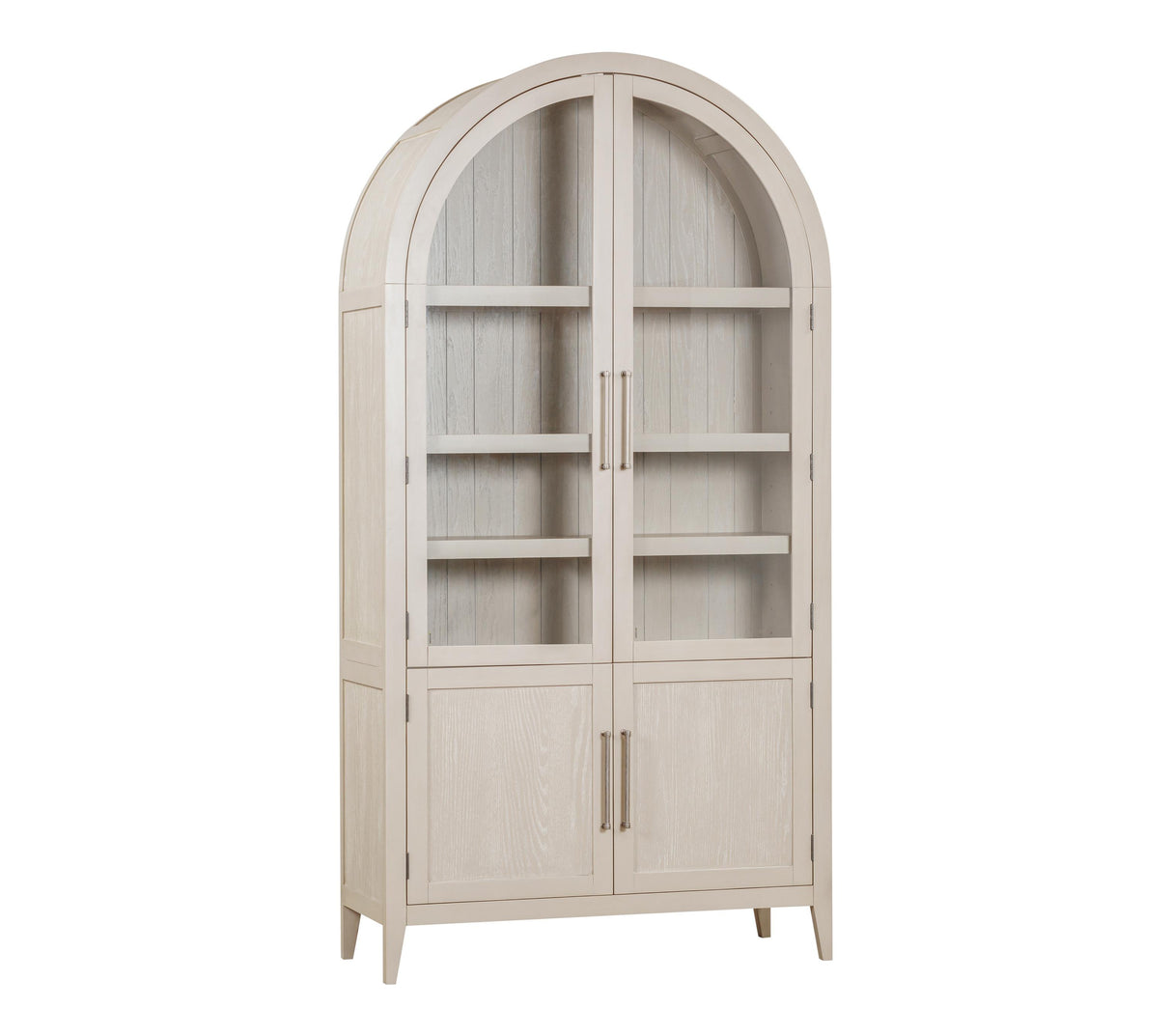 Bassett Gray Fynn Light Oak Display Cabinet