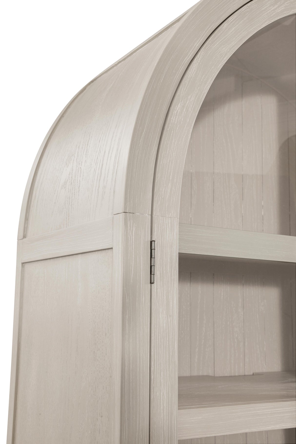 Bassett Gray Fynn Light Oak Display Cabinet