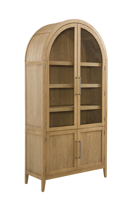 Bassett Warm Blonde Oak Fynn Blonde Display Cabinet