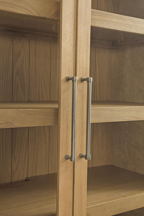 Bassett Warm Blonde Oak Fynn Blonde Display Cabinet