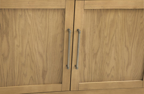 Bassett Warm Blonde Oak Fynn Blonde Display Cabinet