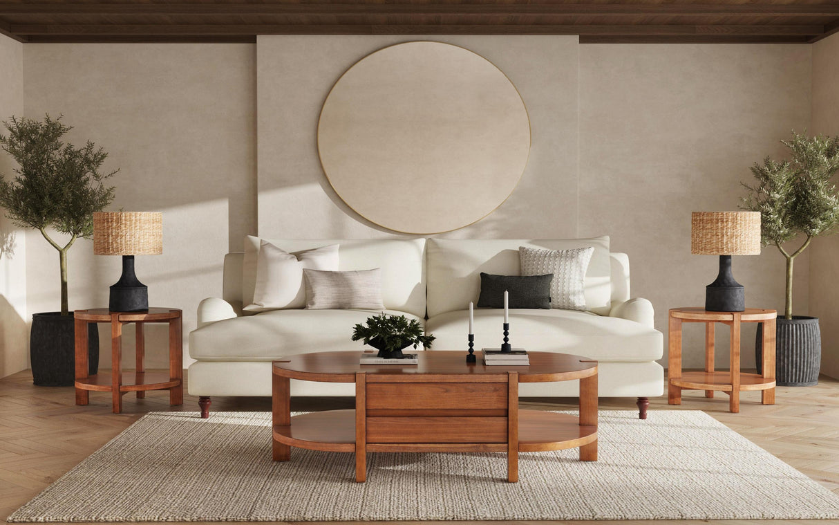 Bassett Warm Walnut Winston End Table