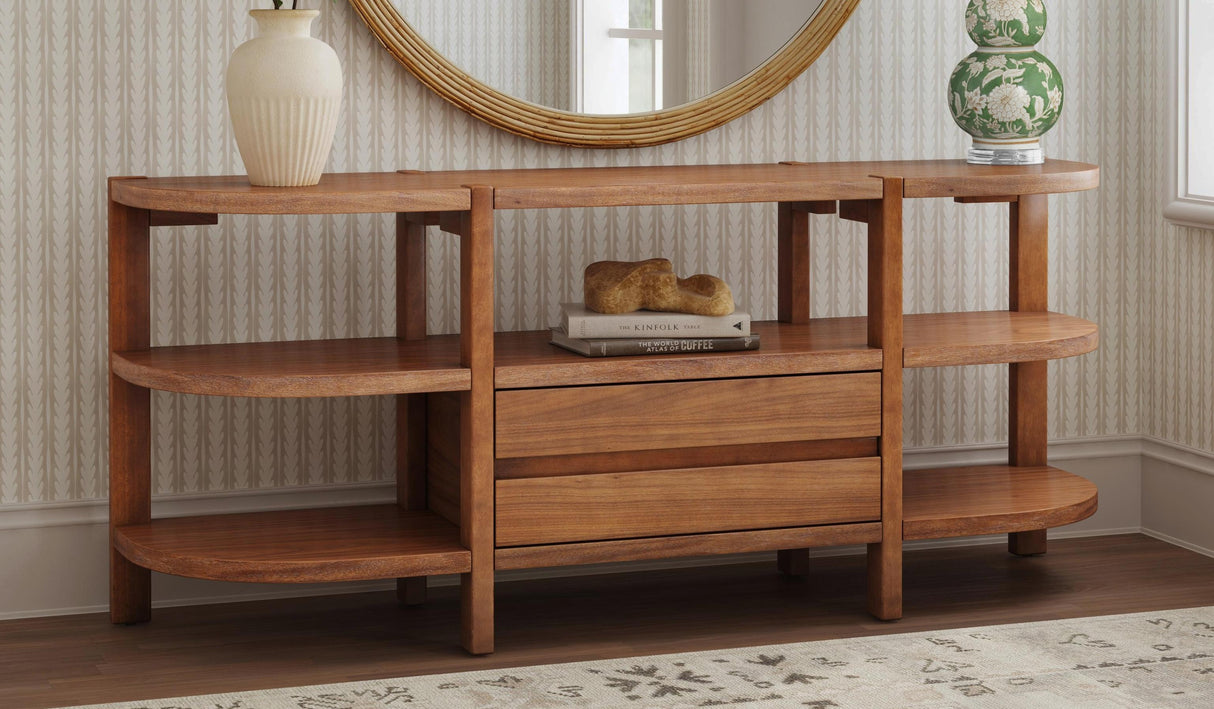 Bassett Brown Winston Console Table