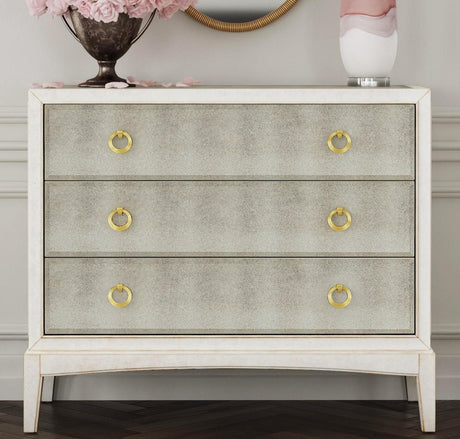 Bassett Antique Cream Kiara Hall Chest