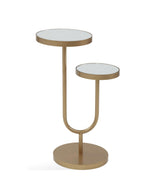 Bassett Gold High-Low Scatter Table