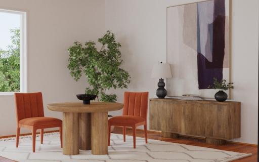 Bassett Brown Napa Dining Table
