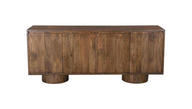 Bassett Rich Brown Mango Napa Server