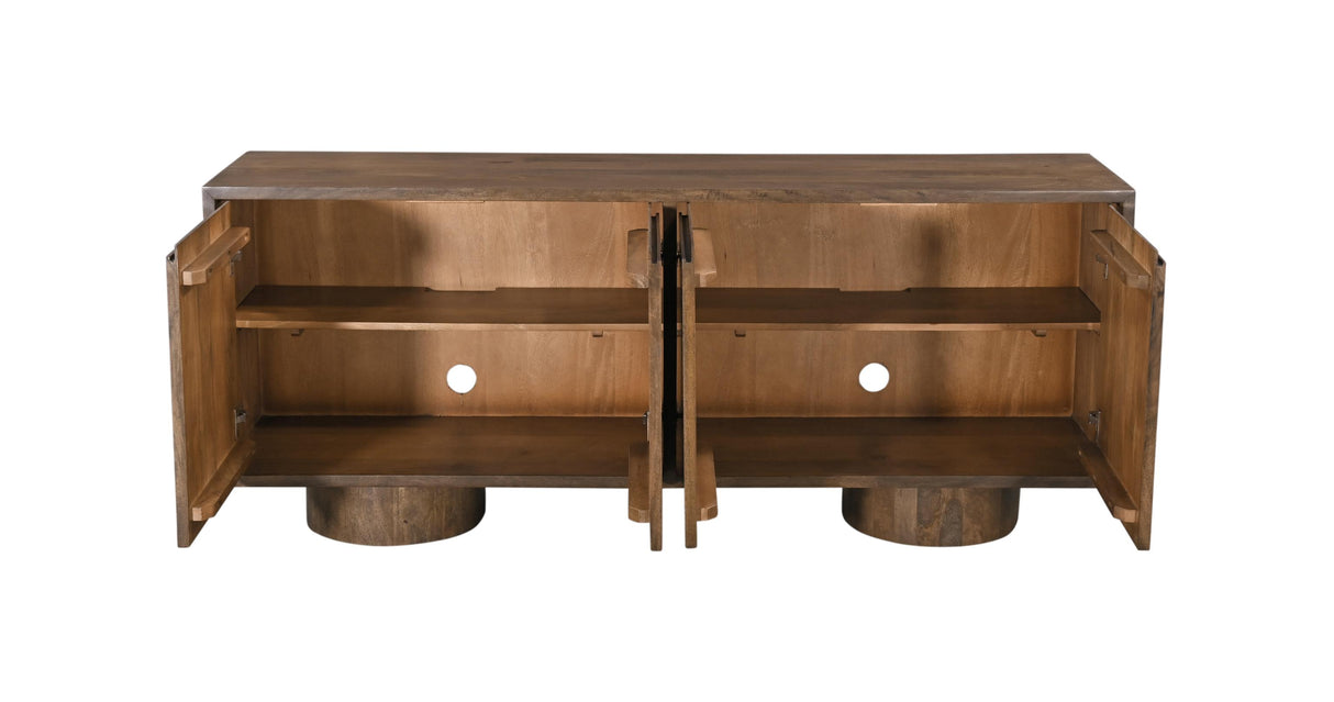 Bassett Brown Napa Server