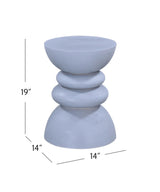 Bassett Sky Plaster Cloud Accent Table