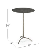 Bassett Silver Silas Accent Table