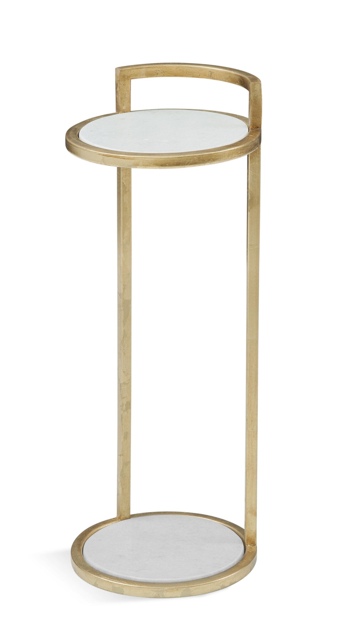Bassett Gold Leaf/White Surrey Scatter Table