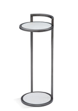 Bassett Black/White Mar Surrey Scatter Table
