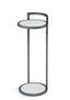 Bassett Black/White Mar Surrey Scatter Table