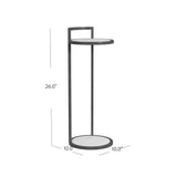 Bassett Black Surrey Scatter Table
