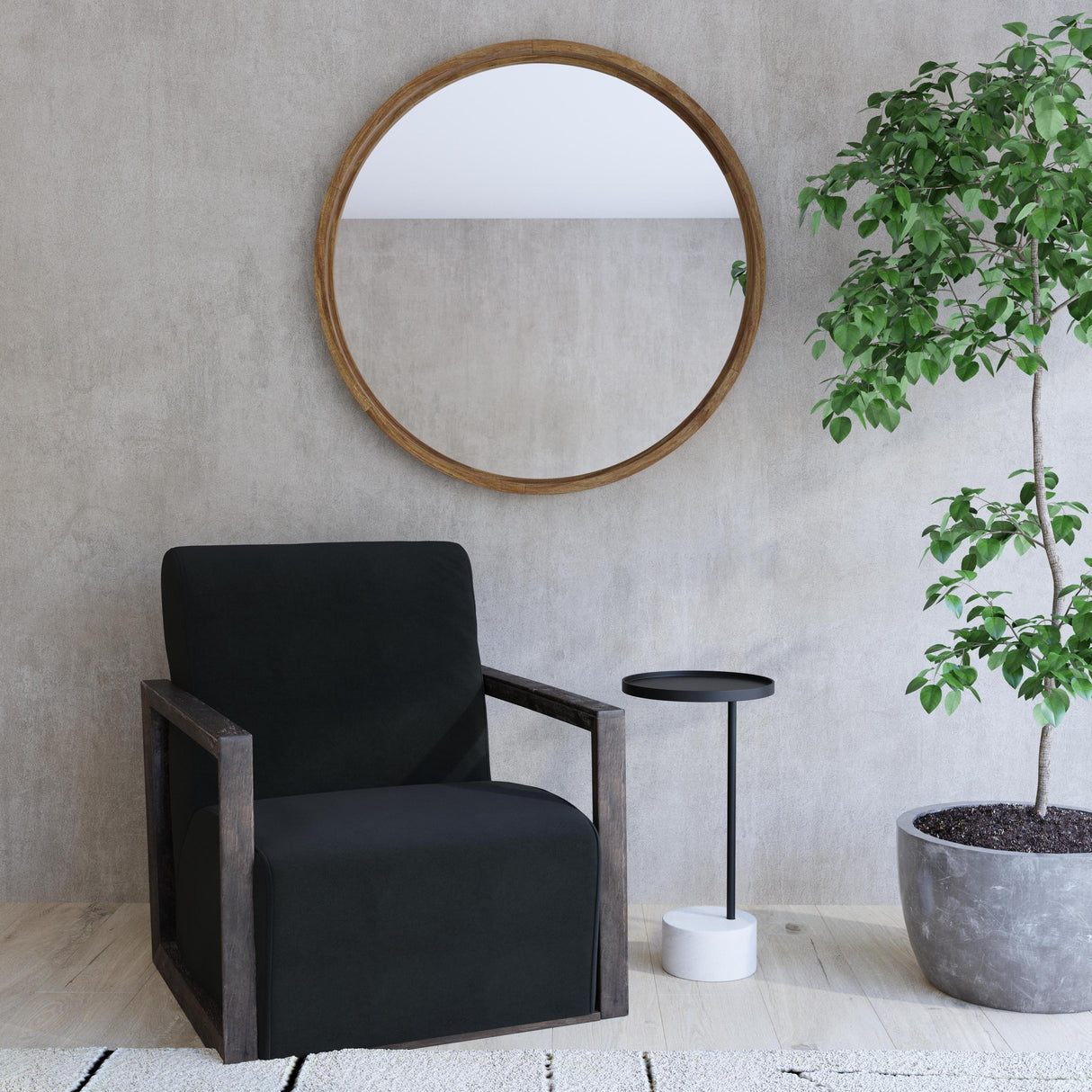 Bassett Bronze Banyan Scatter Table